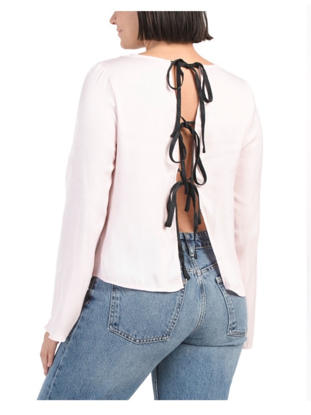 NWT Feee People Elegant Women's Pink Blouse - Picture 11 of 11